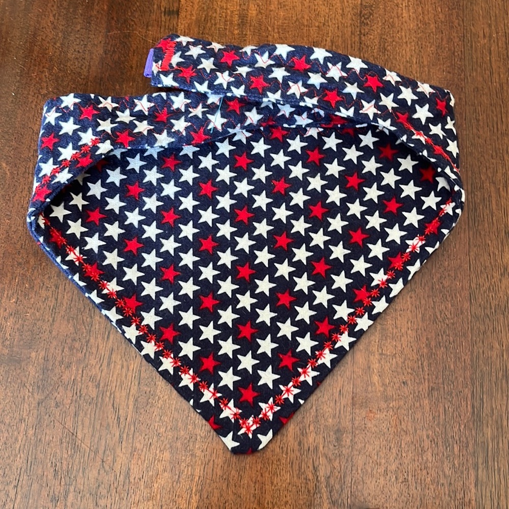 Glow in the dark dog bandanna